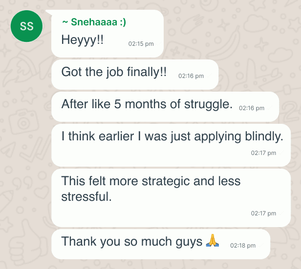 Testimonial screenshot